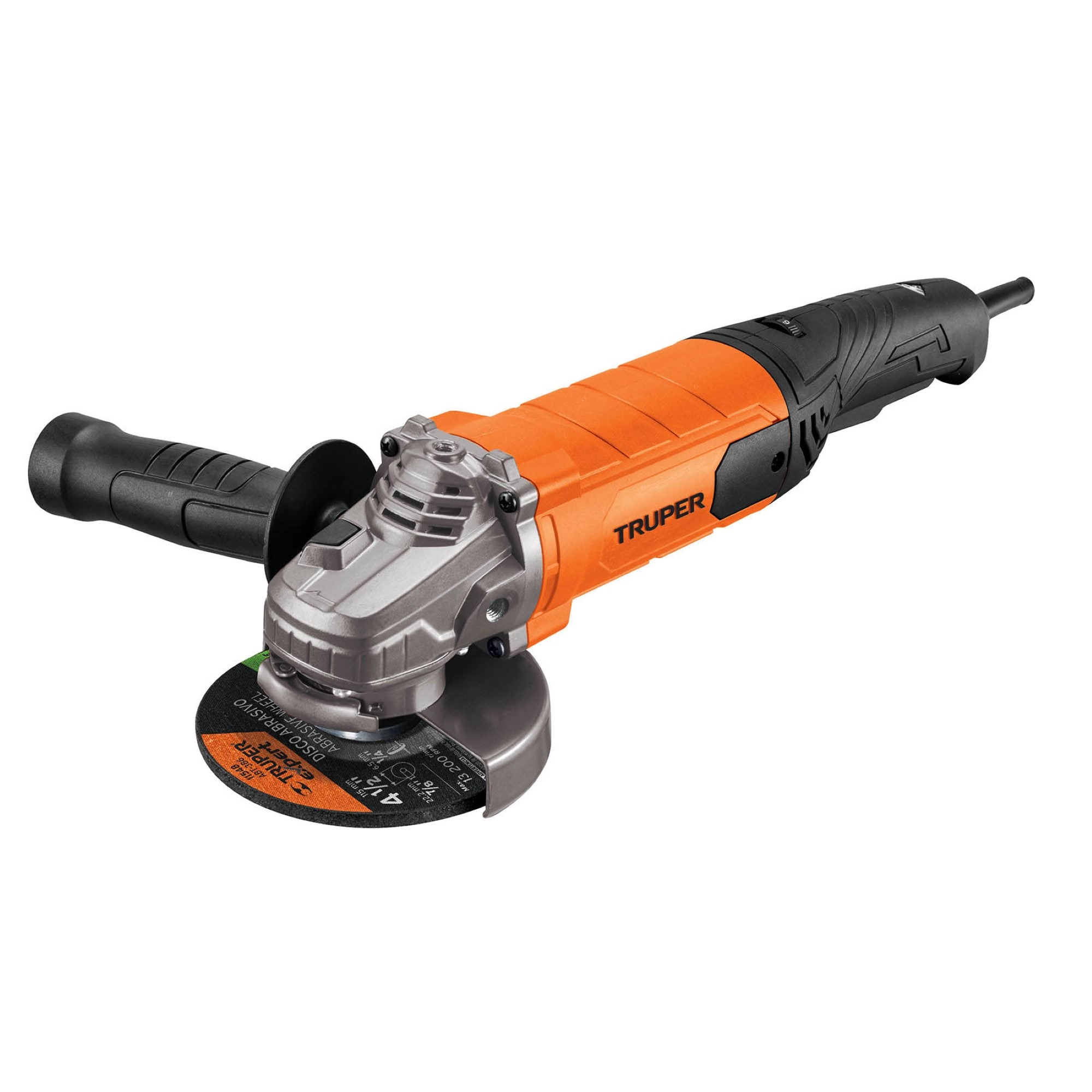 Esmeriladora Angular Profesional De 4-1/2" Trab Pesado 6 Vel
